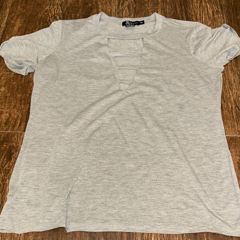 Gray Short Sleeve T-Shirt